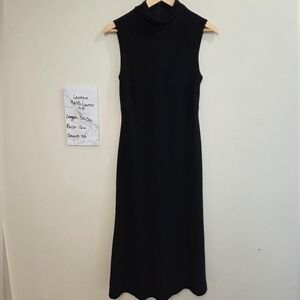 Lauren Ralph Lauren Womens 10 Black Midi Dress